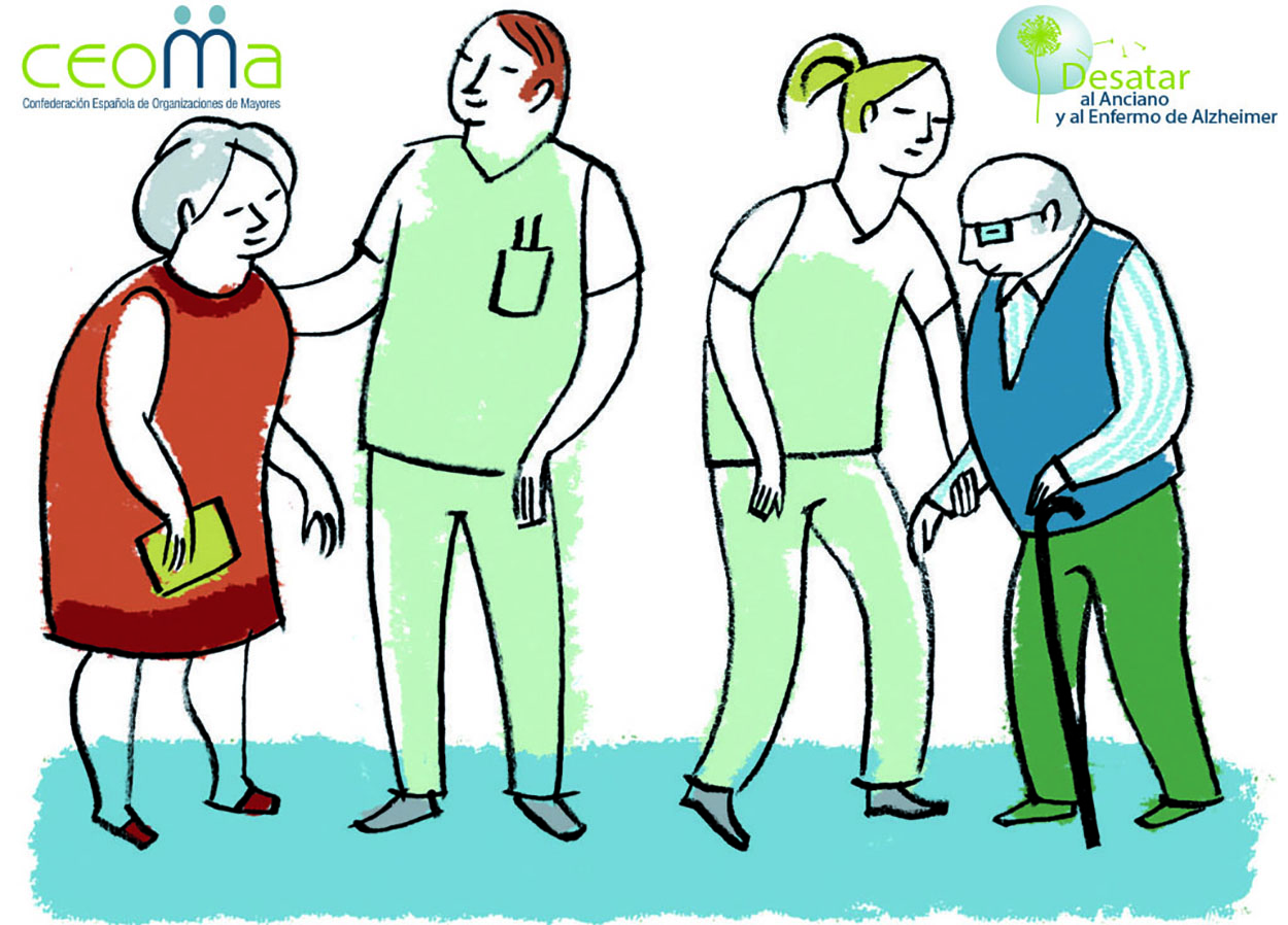 CEOMA impulsa el programa ‘Desatar', que lucha por el fin del uso de sujeciones en residencias