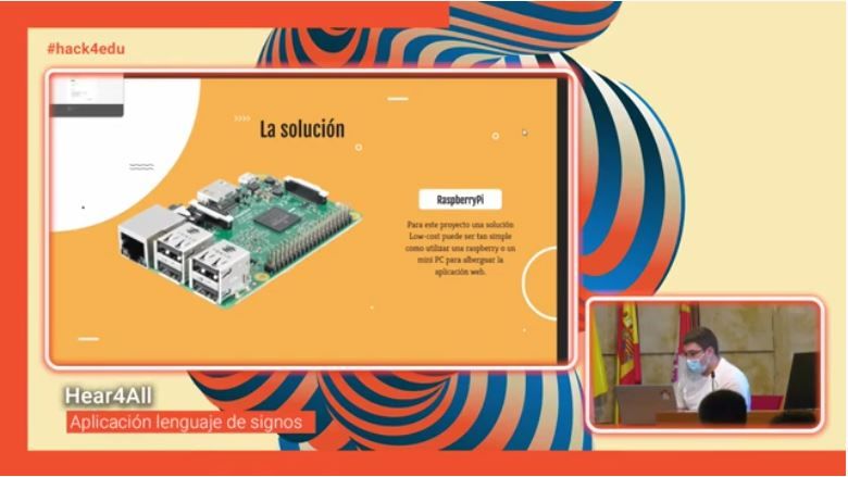 Captura Hear4All hack4edu