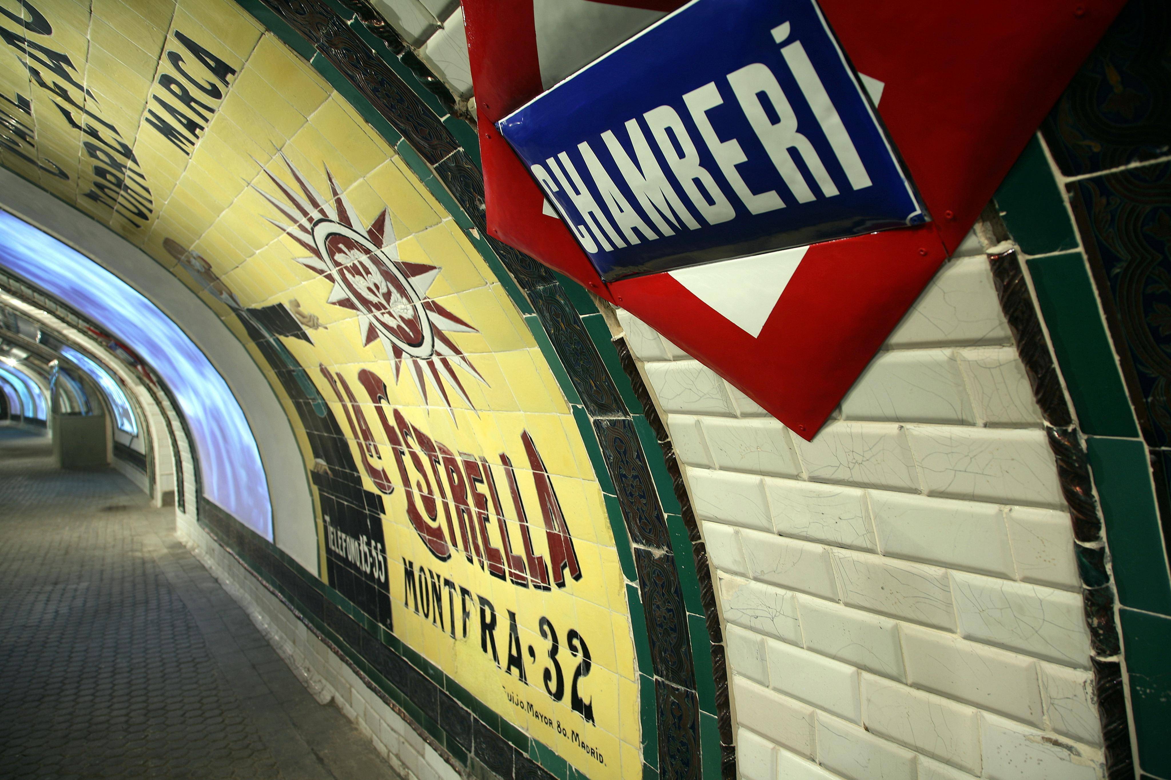 Chamberí, la estación fantasma del metro de Madrid