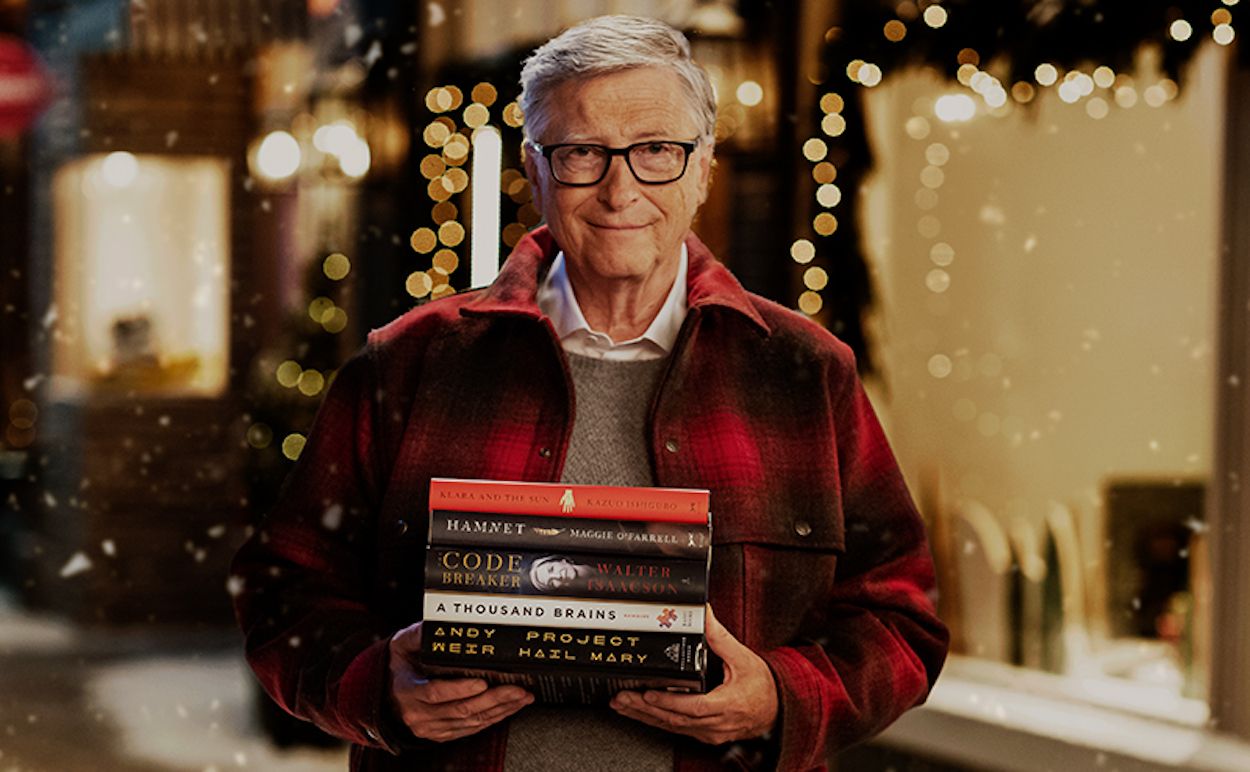 Las lecturas recomendadas por Bill Gates para estas fiestas