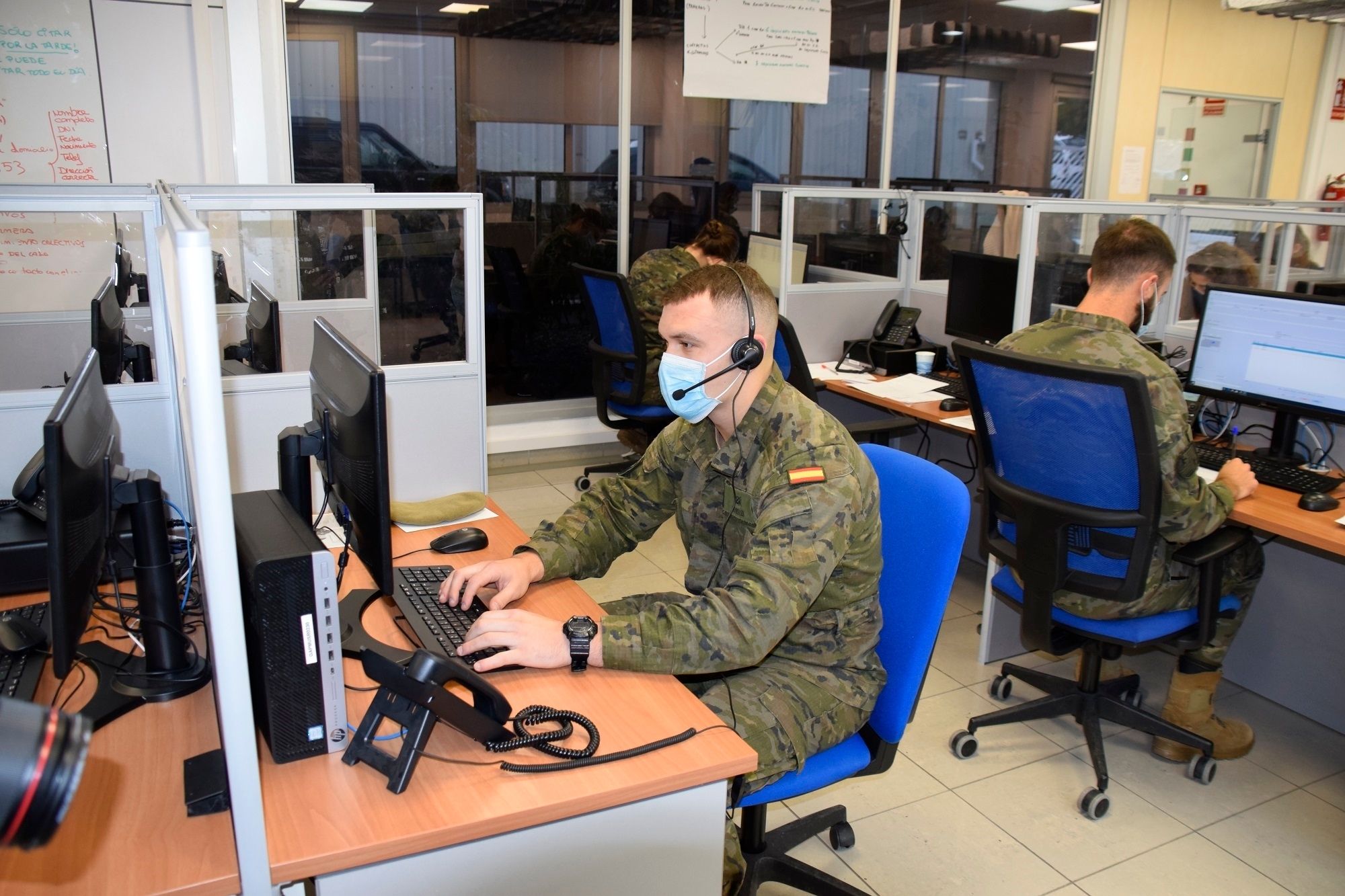 País Vasco se convierte en la única CCAA que no ha pedido ayuda militar para combatir la sexta ola. Foto: Europa Press