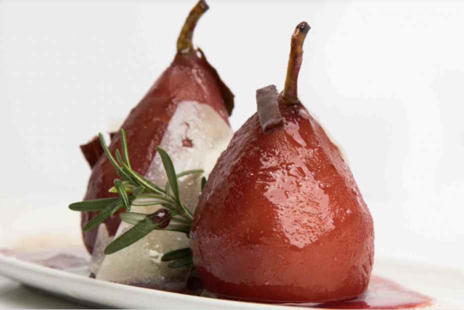 Peras de Jumilla al vino. Foto: Murcia Turística Peras de Jumilla al vino. Foto: Murcia Turística