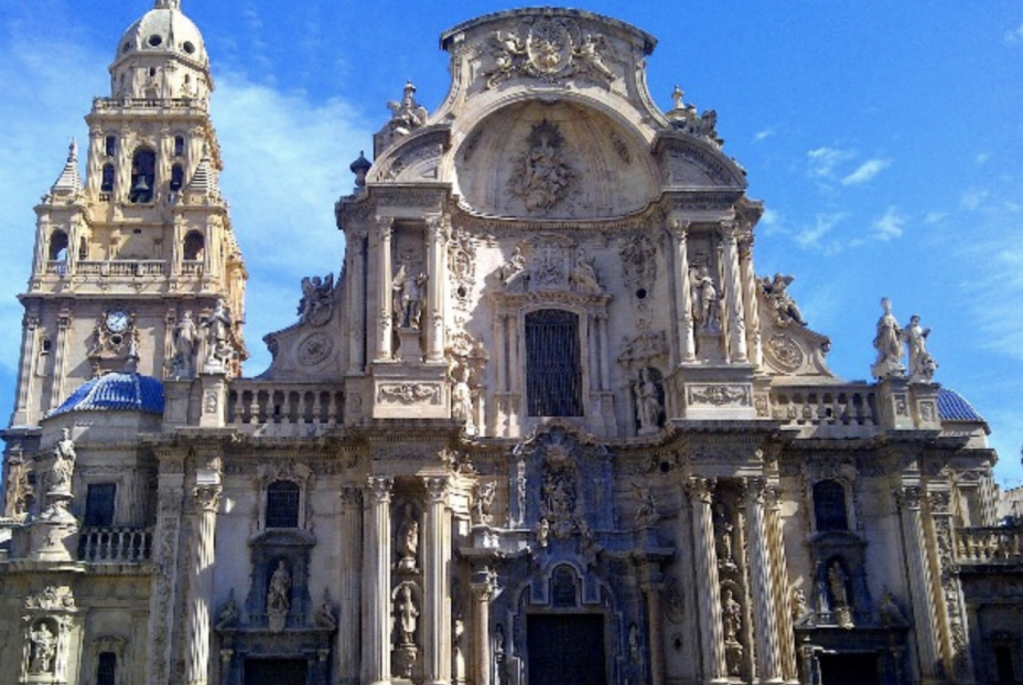 Fachada de la Catedral de Santa María. Murcia Fachada de la Catedral de Santa María. Murcia
