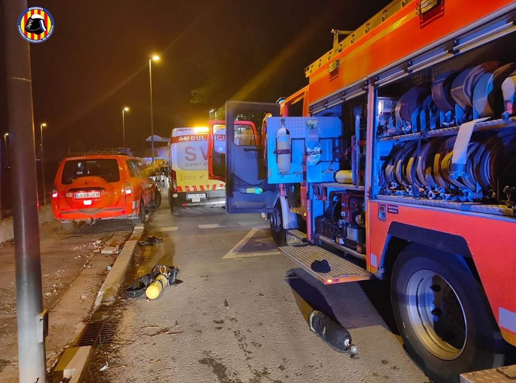 Al menos seis muertos en el incendio de una residencia de mayores de Moncada (Valencia)