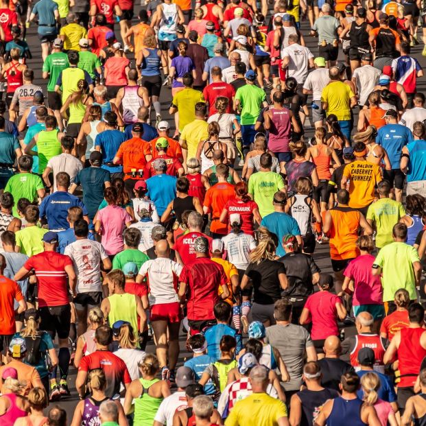 Eileen Noble participa en maratones con 84 años Eileen Noble participa en maratones con 84 años