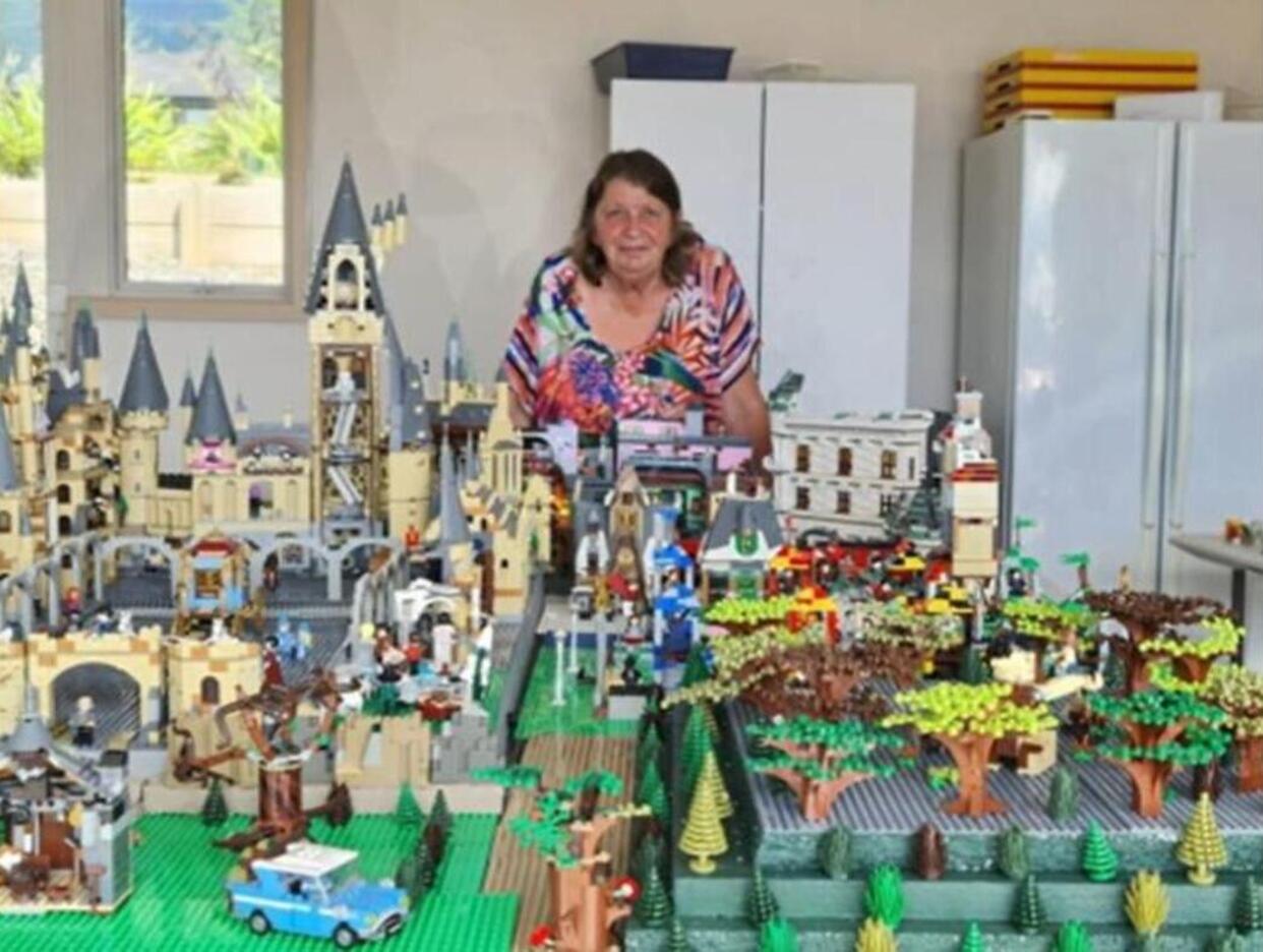 Una mujer jubilada recrea el mundo de Harry Potter con piezas de Lego