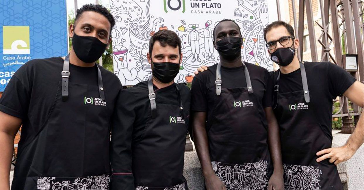 Regresa 'Acoge un Plato', la iniciativa que busca integrar refugiados a través de la gastronomía. Foto CEAR