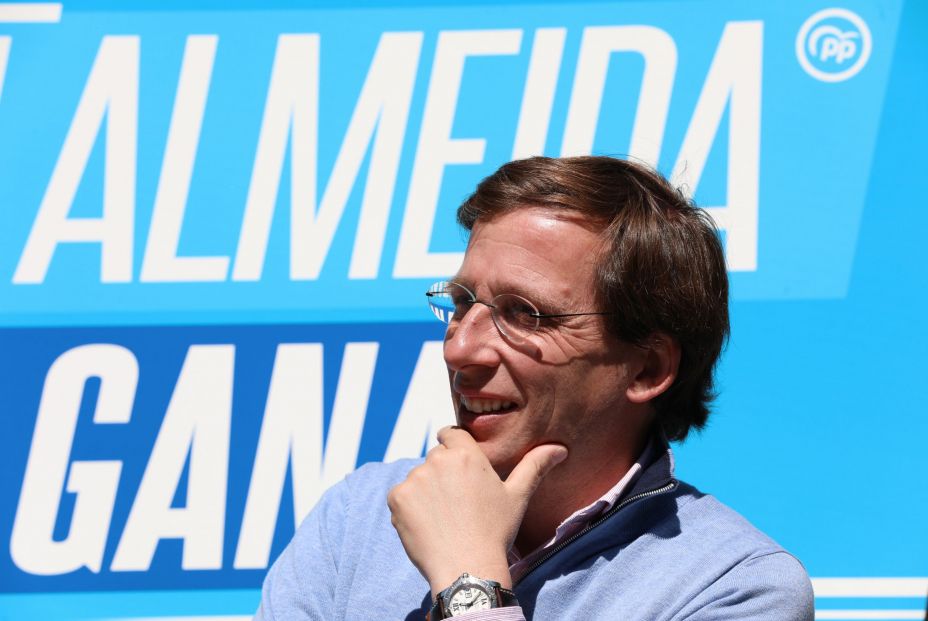 Elcandidato del PP a la alcaldía José Luis Martínez Almeida