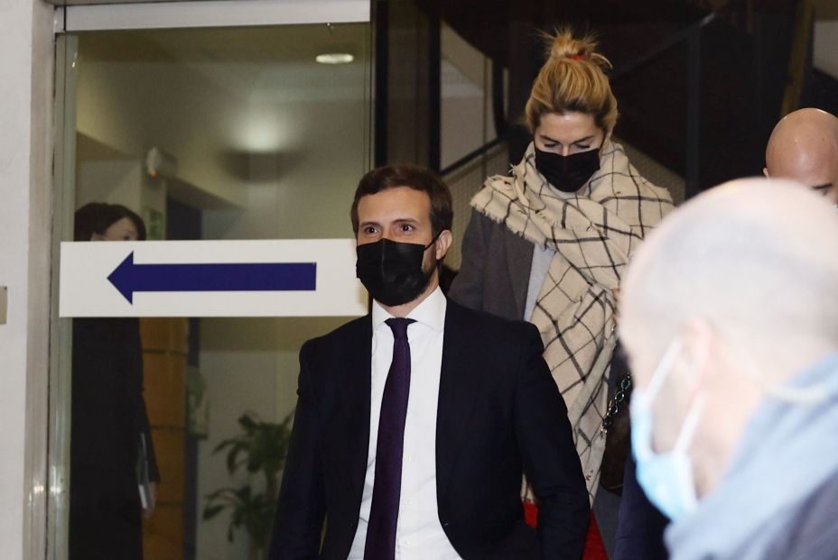 EuropaPress 4259874 lider pp pablo casado salida entrevista radiofonica 18 febrero 2022 madrid EuropaPress 4259874 lider pp pablo casado salida entrevista radiofonica 18 febrero 2022 madrid