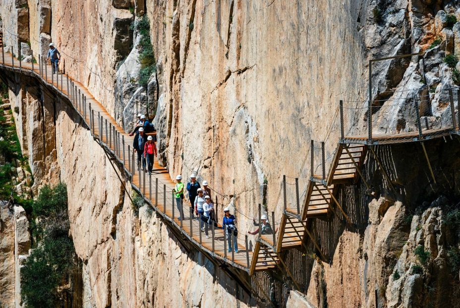 Cómo hacer el Caminito del rey (Bigstock) Cómo hacer el Caminito del rey (Bigstock)
