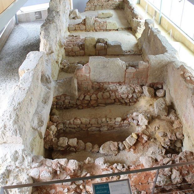 Muralla Púnica de Cartagena. Foto Wikipedia