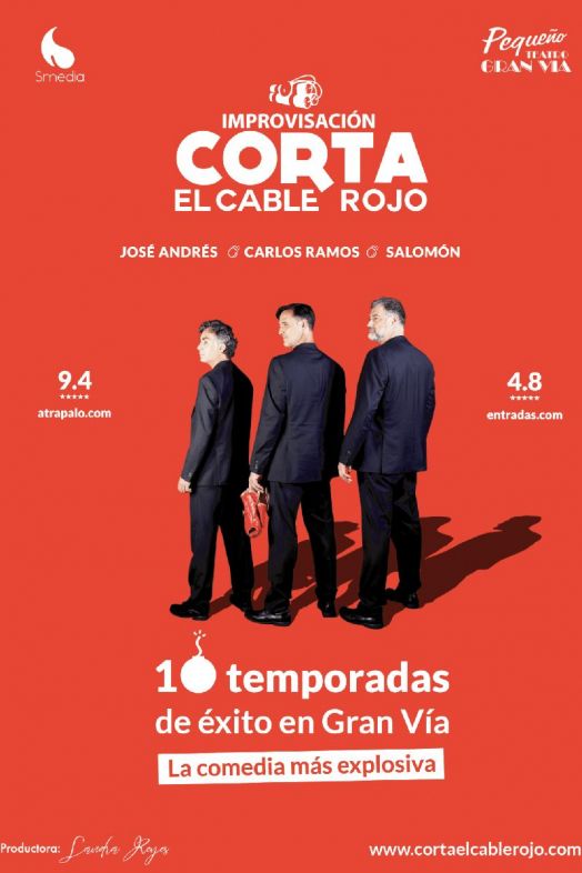 ‘Improshow’ y ‘Corta el Cable Rojo’: Las obras de teatro en las que no hay nada preparado ‘Improshow’ y ‘Corta el Cable Rojo’: Las obras de teatro en las que no hay nada preparado