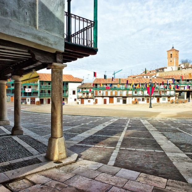 Plaza Mayor de Chinchón. Foto: Wikipedia Plaza Mayor de Chinchón. Foto: Wikipedia