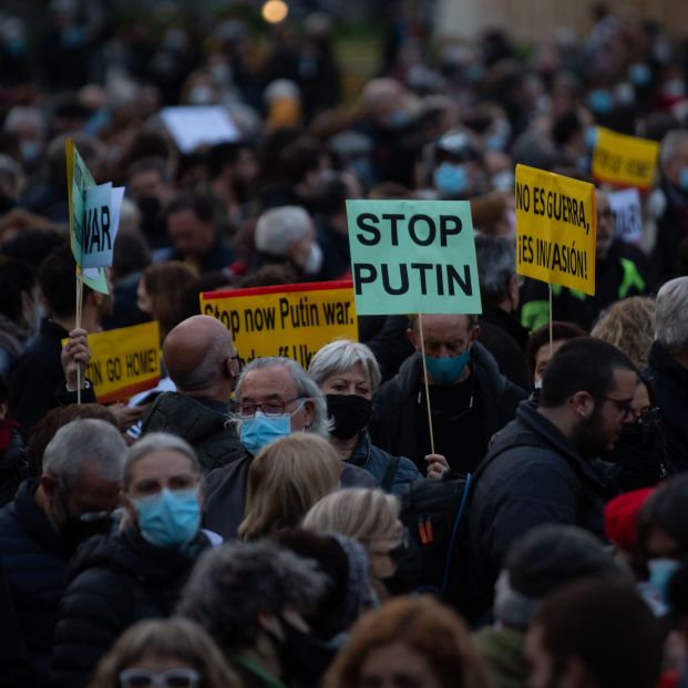 Rabia, impotencia, tristeza y vergüenza: así vive una ucraniana la guerra en su país desde España. Foto: Europa Press Rabia, impotencia, tristeza y vergüenza: así vive una ucraniana la guerra en su país desde España. Foto: Europa Press