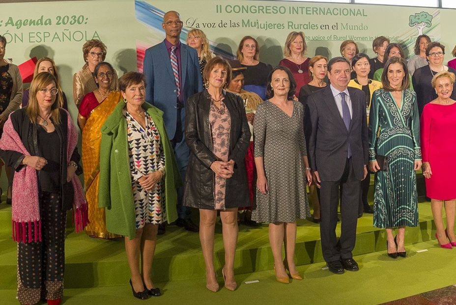 II congreso internacional La voz de las Mujeres Rurales en el Mundo con Reina Letizia II congreso internacional La voz de las Mujeres Rurales en el Mundo con Reina Letizia