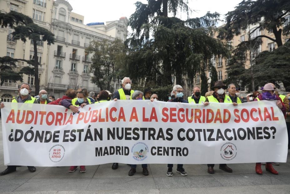 pancarta reza auditoria coorpen madrid coespe pancarta reza auditoria coorpen madrid coespe