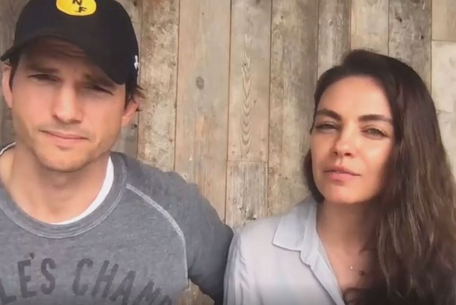 Mila Kunis y Ashton Kutcher Mila Kunis y Ashton Kutcher