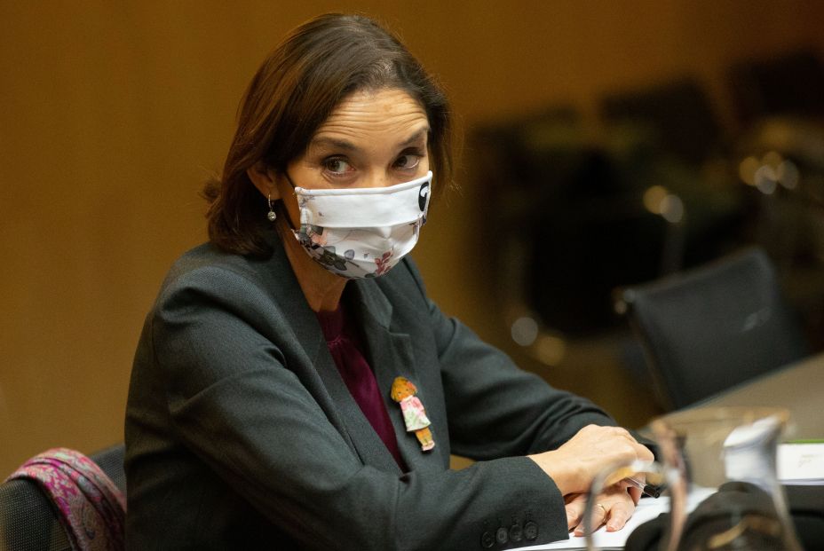 La ministra de Turismo, Reyes Maroto