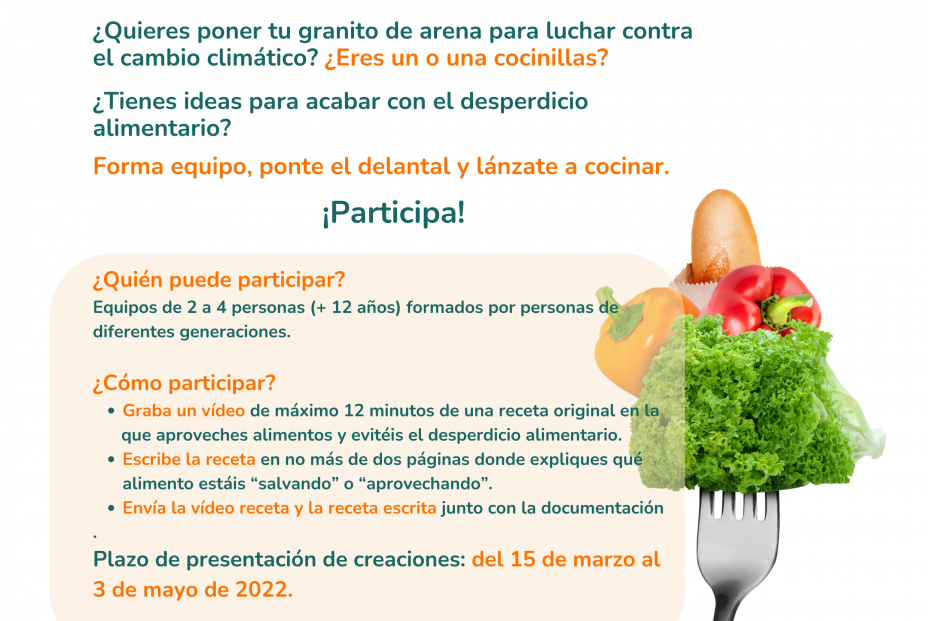 El Reto de la Cocina Sostenible del Aprovechamiento busca poner fin al desperdicio alimentario