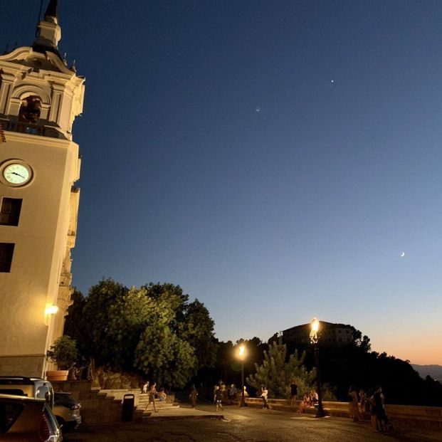 Atardecer en la Fuensanta. Foto: Twitter
